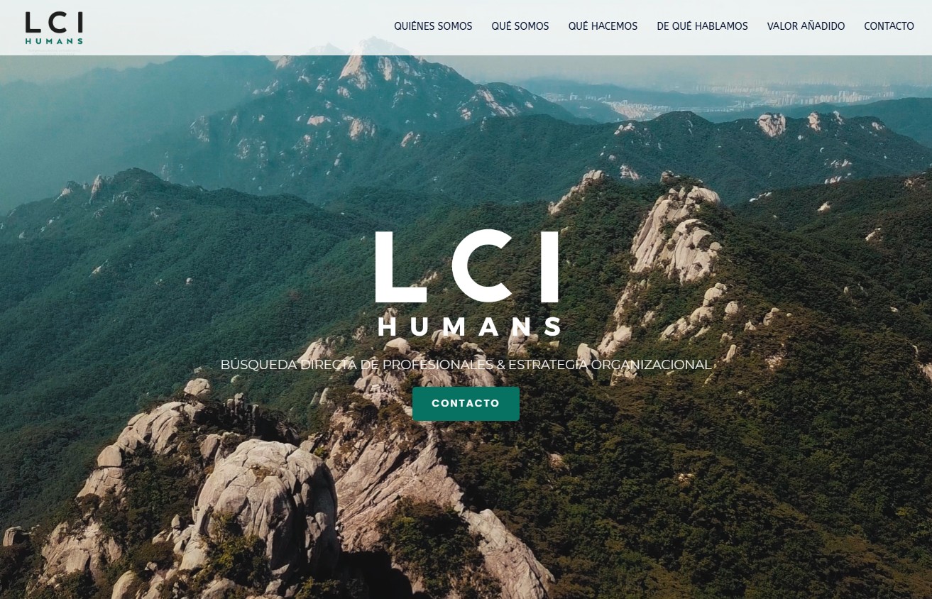 diseño web para agencia de talentos