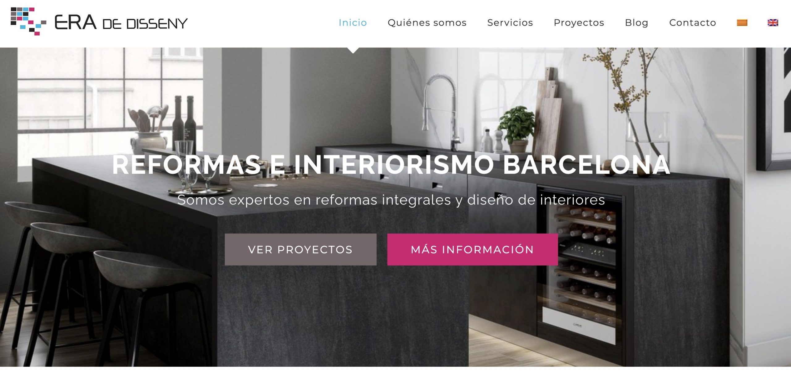 Ver web para empresa reformas integrales en Barcelona